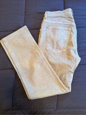 7 For All Mankind Luxe Performance "The Straight" Tan